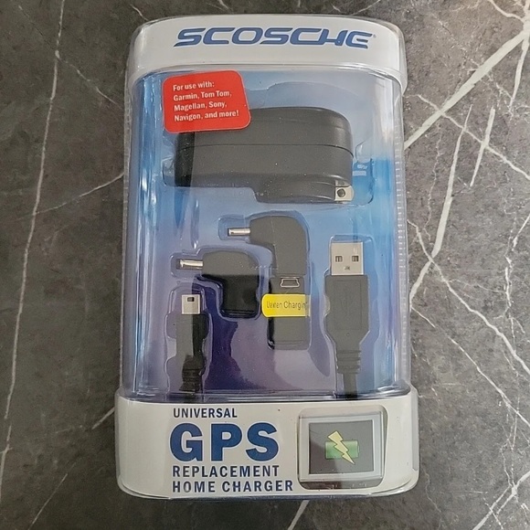 Scosche Universal GPS Replacement Home Charger. - Picture 1 of 2